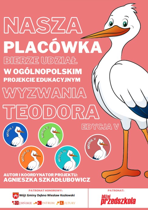 Plakat projektu Wyzwania Teodora