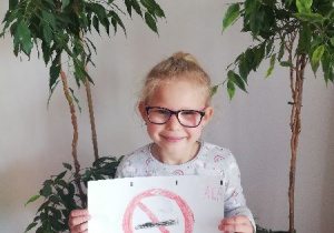 Prezentacja plakatu zakaz palenia