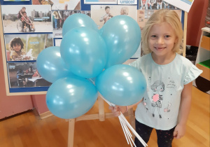Dziewczynka z balonikami