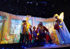 Na scenie z Mikołajem