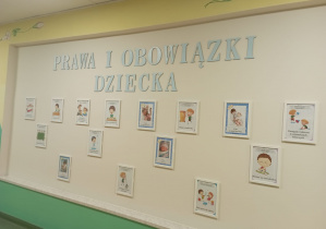 Przedszkolna ściana praw dziecka