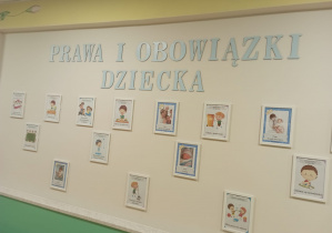 Przedszkolna ściana praw dziecka